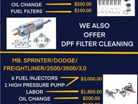 DPF Filter Cleaning